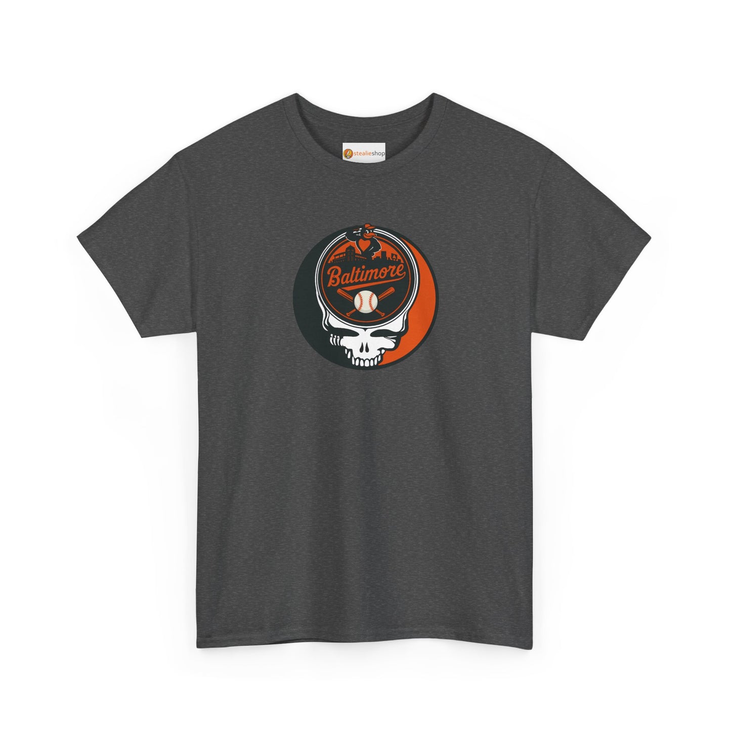 Baltimore Orioles Grateful Dead Steal Your Face T-Shirt - MLB