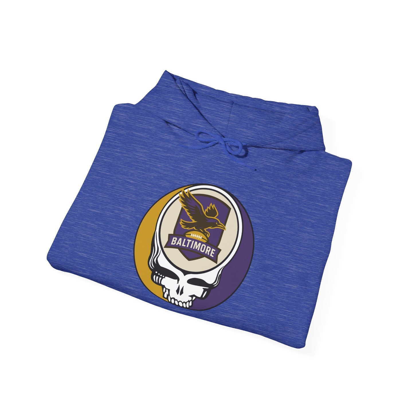 Baltimore Football Stealie Grateful Dead Hoodie - NFL