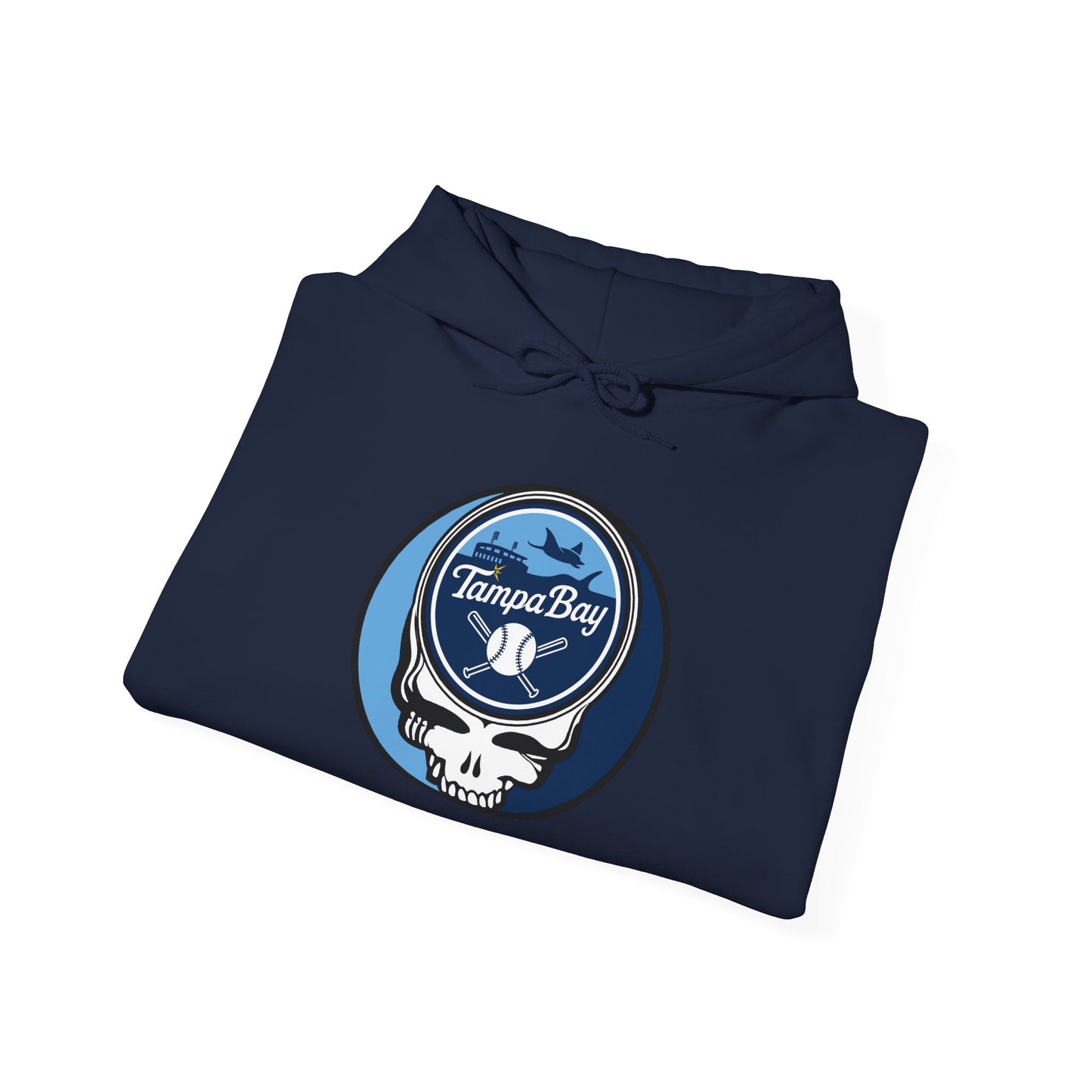 Tampa Bay Rays Grateful Dead Unisex Heavy Blend Hoodie - MLB