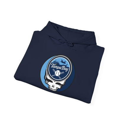 Tampa Bay Rays Grateful Dead Unisex Heavy Blend Hoodie - MLB
