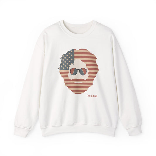 Stars & Stripes Jerry | Life is dead. Crewneck Sweatshirt