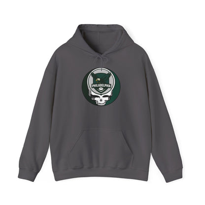 Philadelphia Football Stealie Grateful Dead Hoodie Sweatshirt - NFL