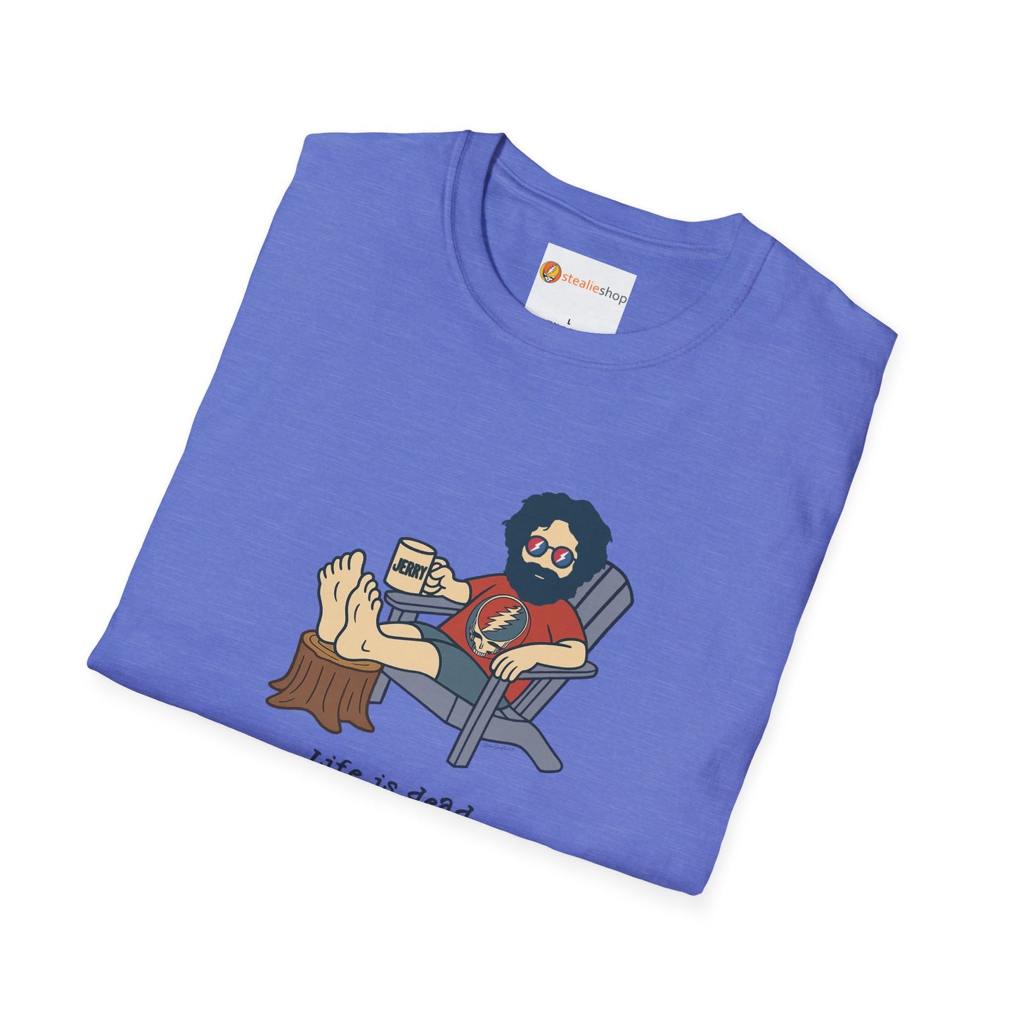 Grateful Dead - Life is dead. Adirondack Jerry T-Shirt