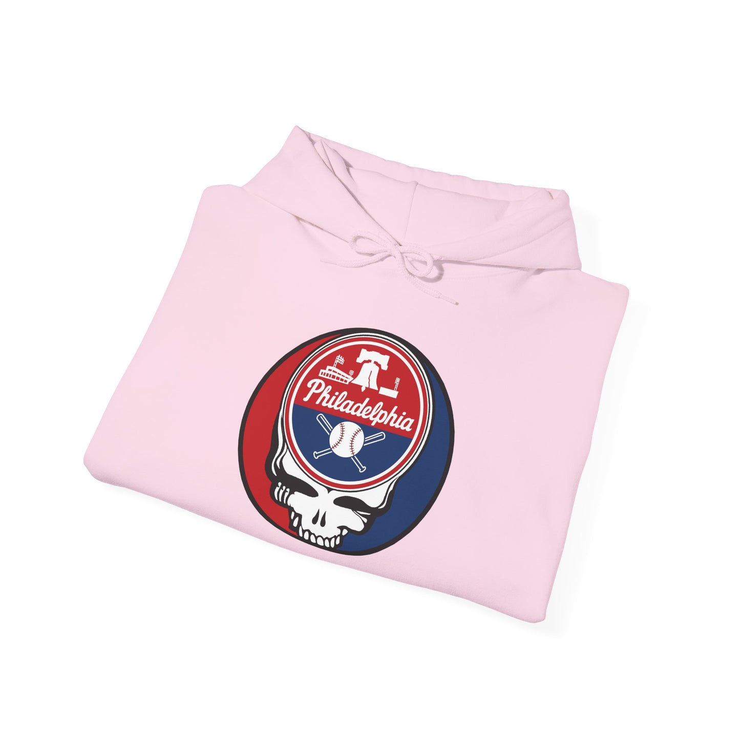 Philadephia Phillies Grateful Dead Unisex Heavy Blend Hoodie - MLB