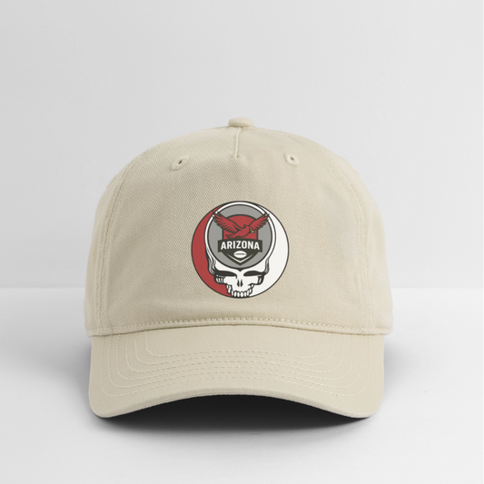 Gridiron Edition | Arizona Cardinals Stealie Baseball Dad Hat - khaki
