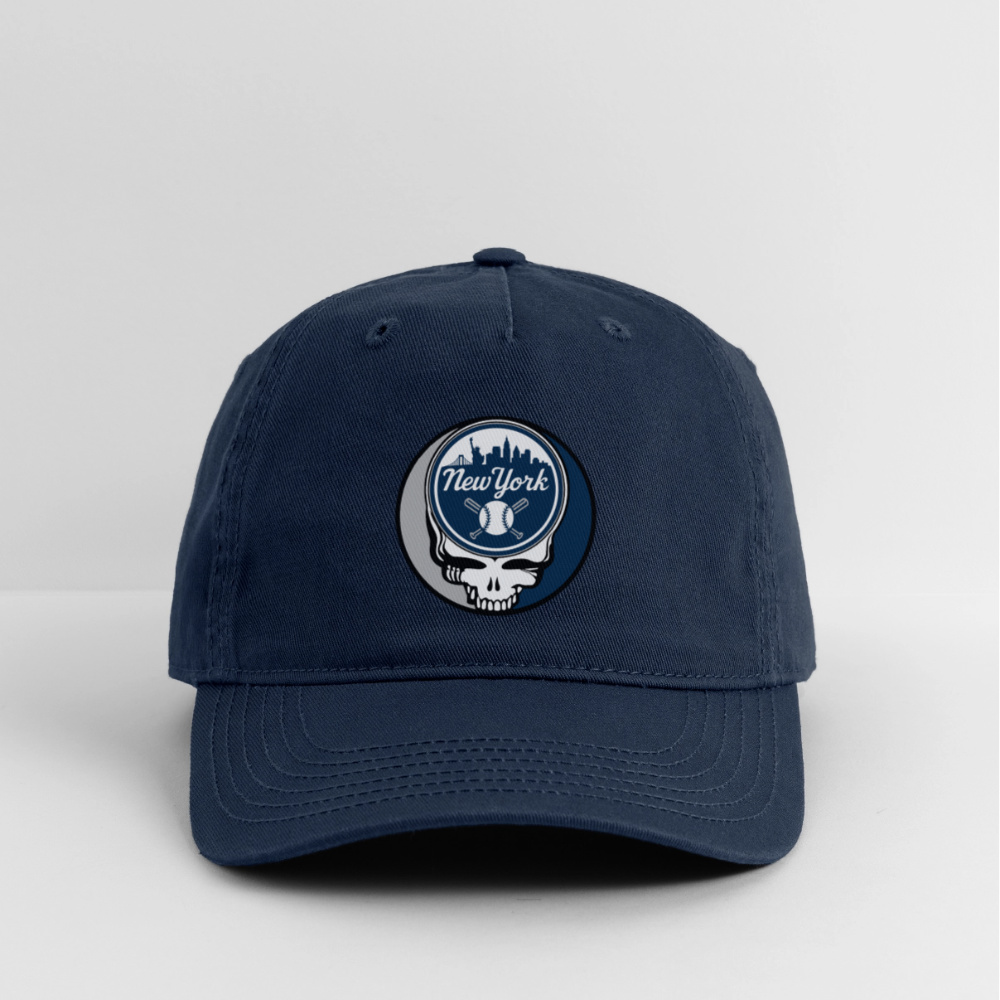 Ball Park Edition | New York Yankees Stealie Baseball Dad Hat - navy