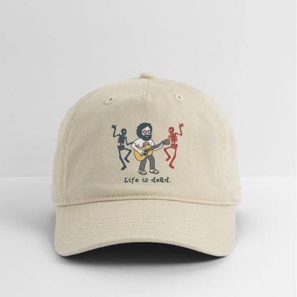 Jerry and his Skeleton Buds Dad Hat - khaki