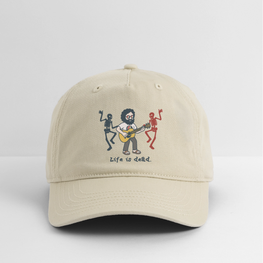 Jerry and his Skeleton Buds Dad Hat - khaki