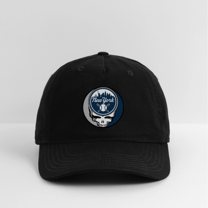 Ball Park Edition | New York Yankees Stealie Baseball Dad Hat - black