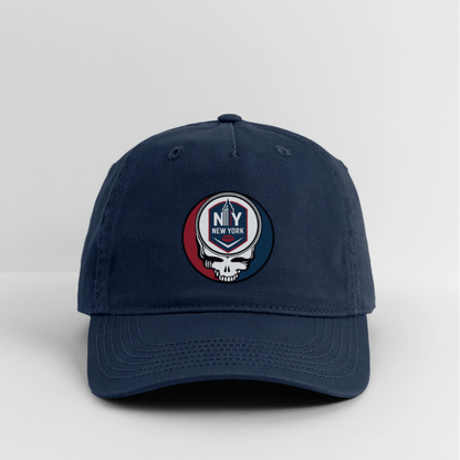 Gridiron Edition | New York Giants Stealie Baseball Dad Hat - navy