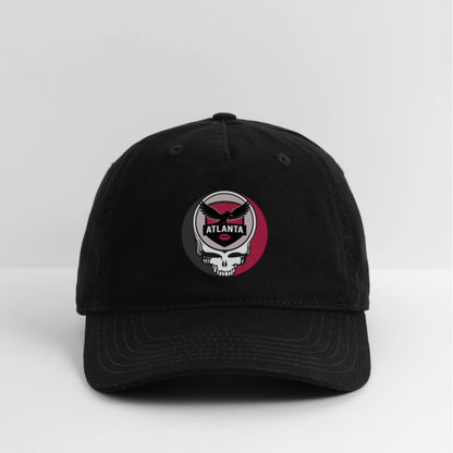 Gridiron Edition | Atlanta Falcons Stealie Baseball Dad Hat - black