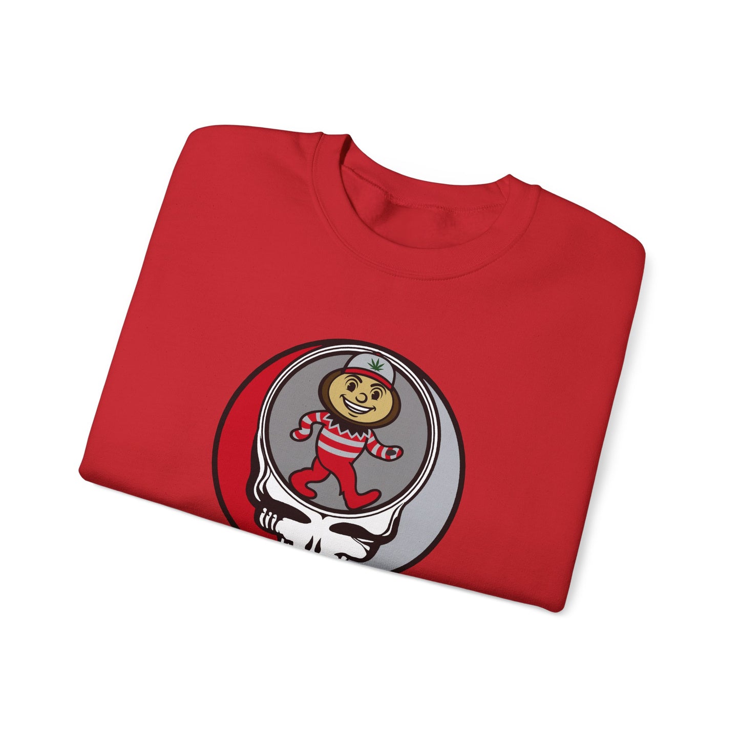 Buckeye Stealie | University Collection Grateful Dead Unisex Crewneck Sweatshirt