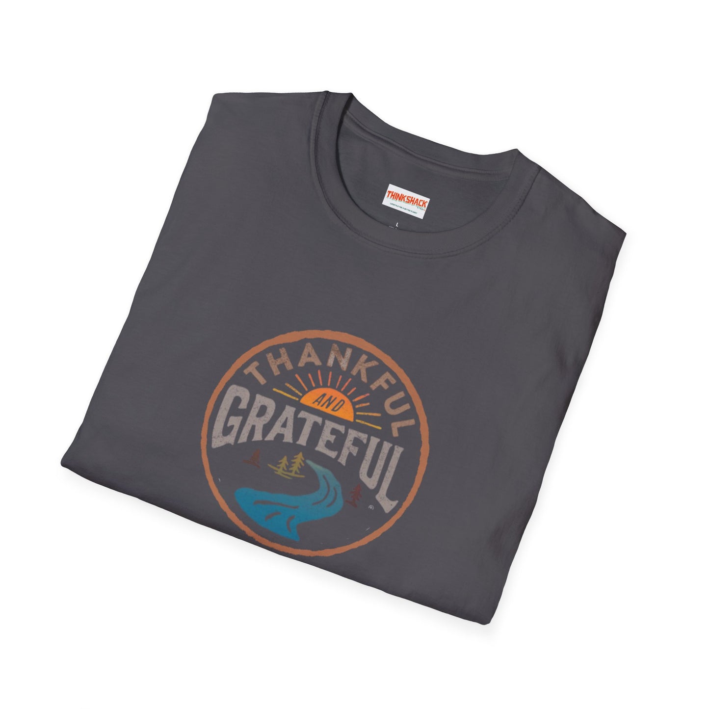 Thankful and Grateful - Life is dead. Thanksgiving T-Shirt