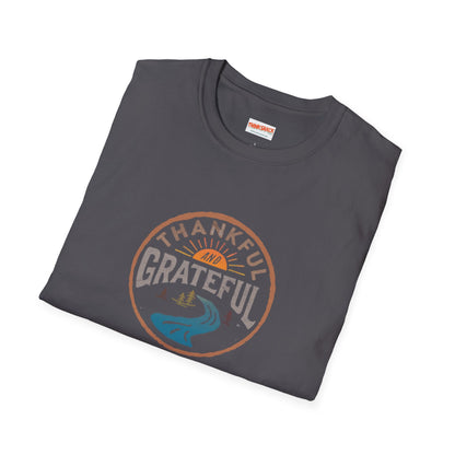 Thankful and Grateful - Life is dead. Thanksgiving T-Shirt