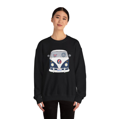 Jerry's Takin' The Bus Life is dead. Crewneck Sweatshirt