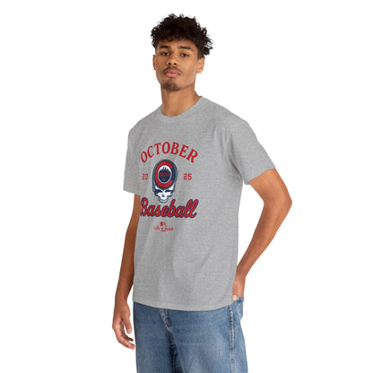 Chicago Cubs Playoffs 2025 Stealie Grateful Dead Tshirt