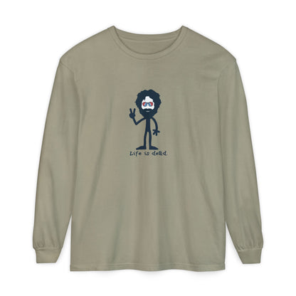 Peace Loving Jerry Vineyard Collection Garment-dyed Long Sleeve T-Shirt