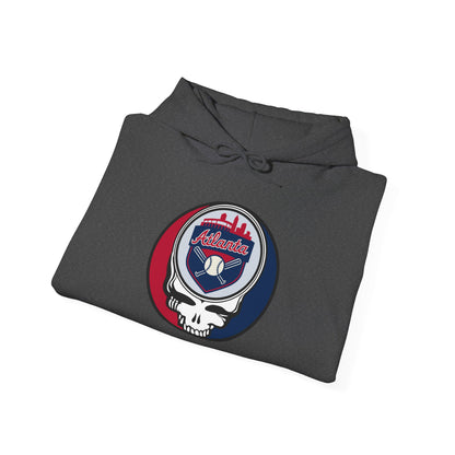 Atlanta Braves Grateful Dead Unisex Heavy Blend Hoodie - Hooded Sweatshirt