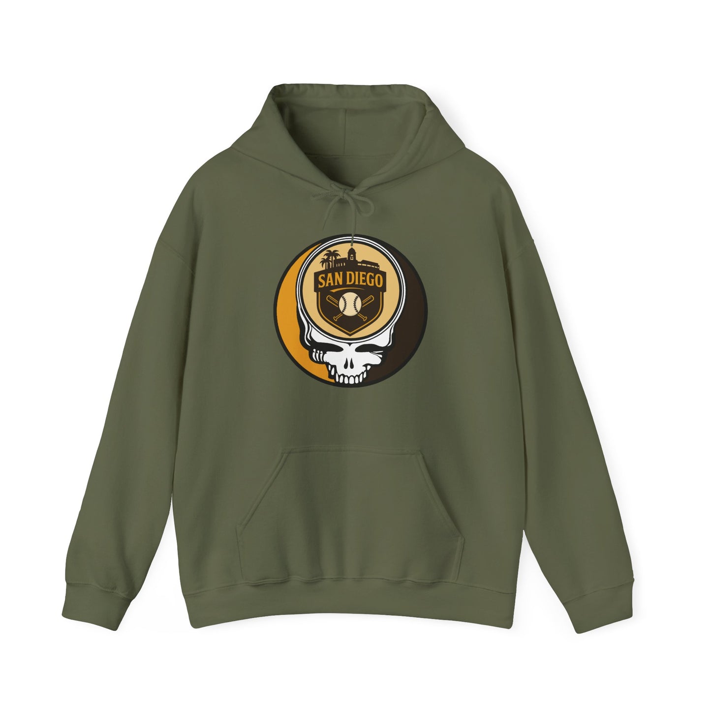 San Diego Padres Stealie Grateful Dead Unisex Heavy Blend Hoodie - MLB