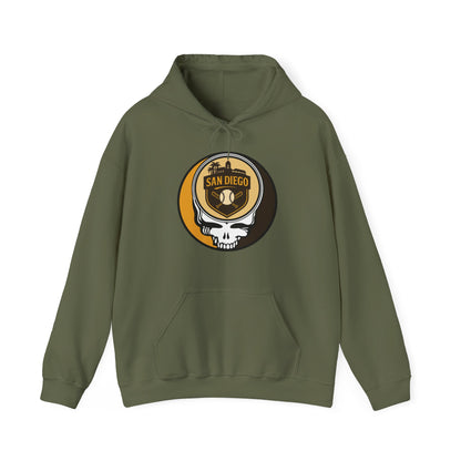 San Diego Padres Stealie Grateful Dead Unisex Heavy Blend Hoodie - MLB