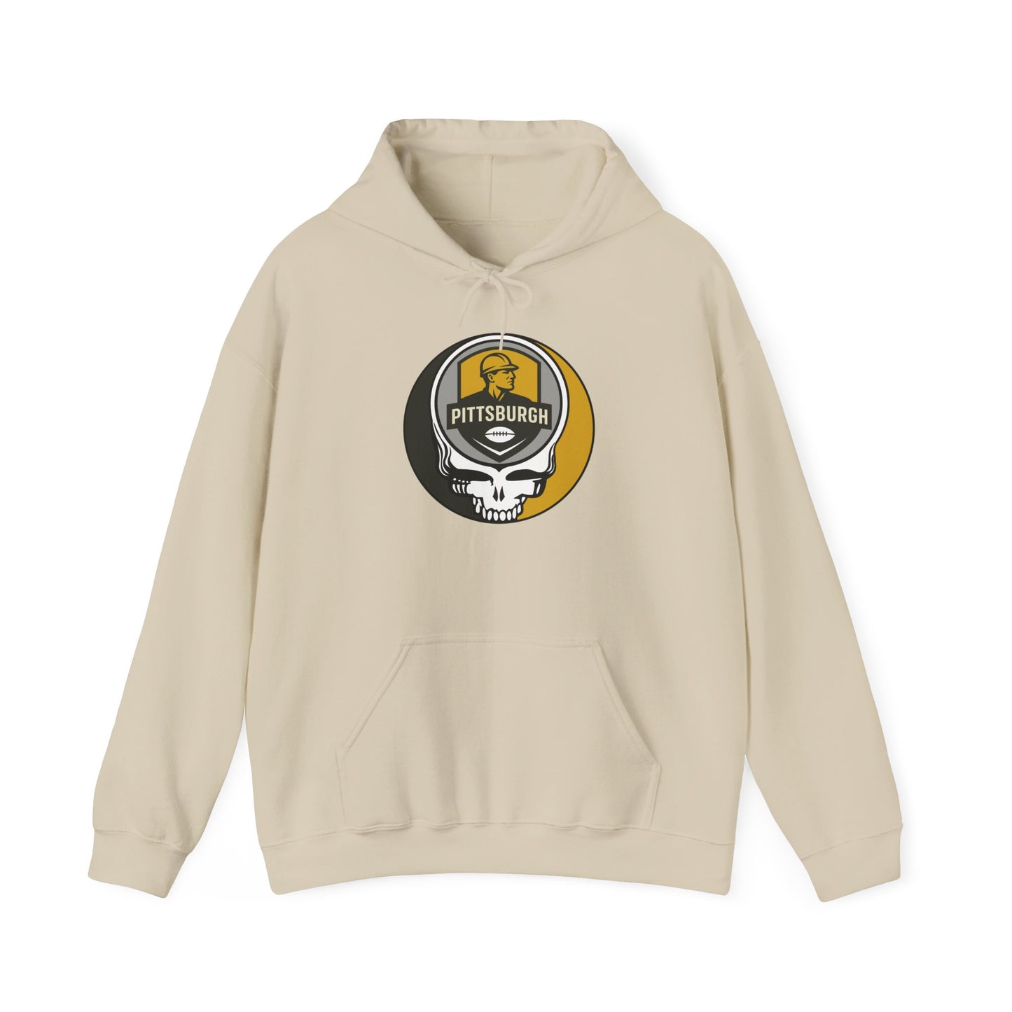 Pittsburgh Football Stealie Grateful Dead Hoodie - NFL
