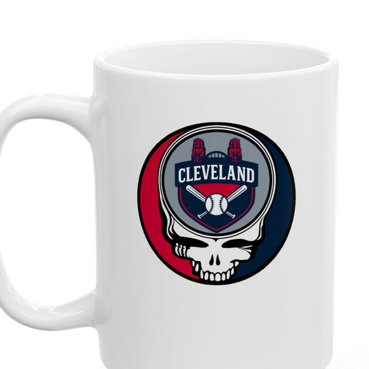Cleveland Guardians Stealie Ceramic Mug - MLB