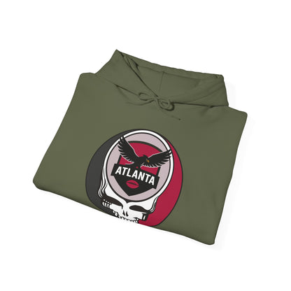 Atlanta Football Stealie Grateful Dead Unisex Hoodie - NFL