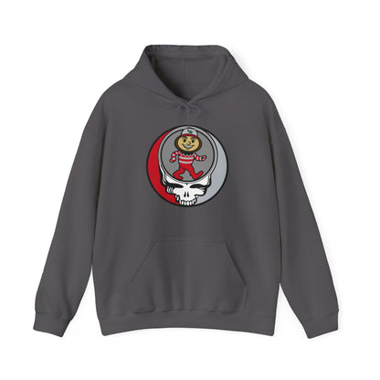 Buckeye Stealie | University Collection Grateful Dead Unisex Heavy Blend Hoodie