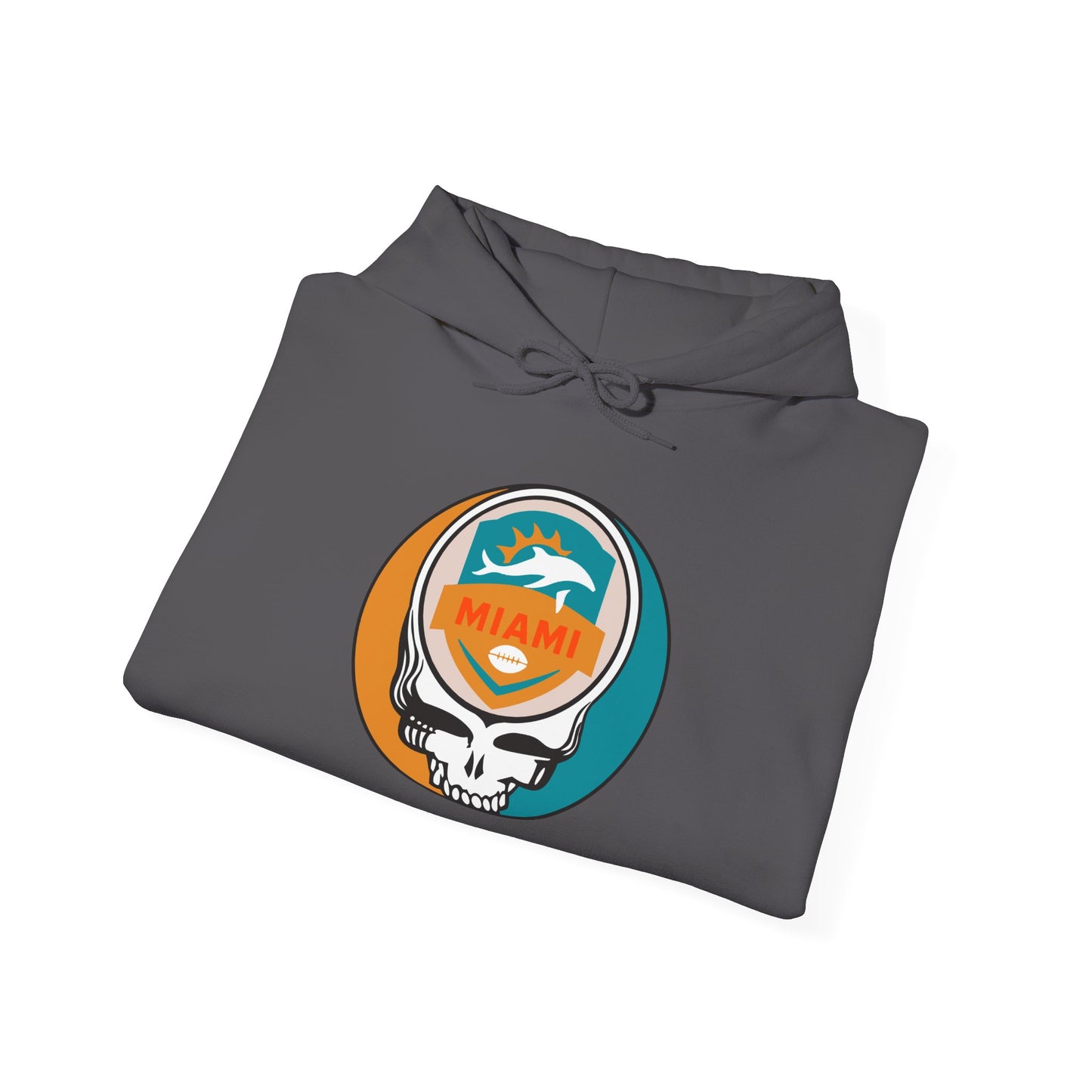 Miami Football Stealie Grateful Dead Hoodie - NFL