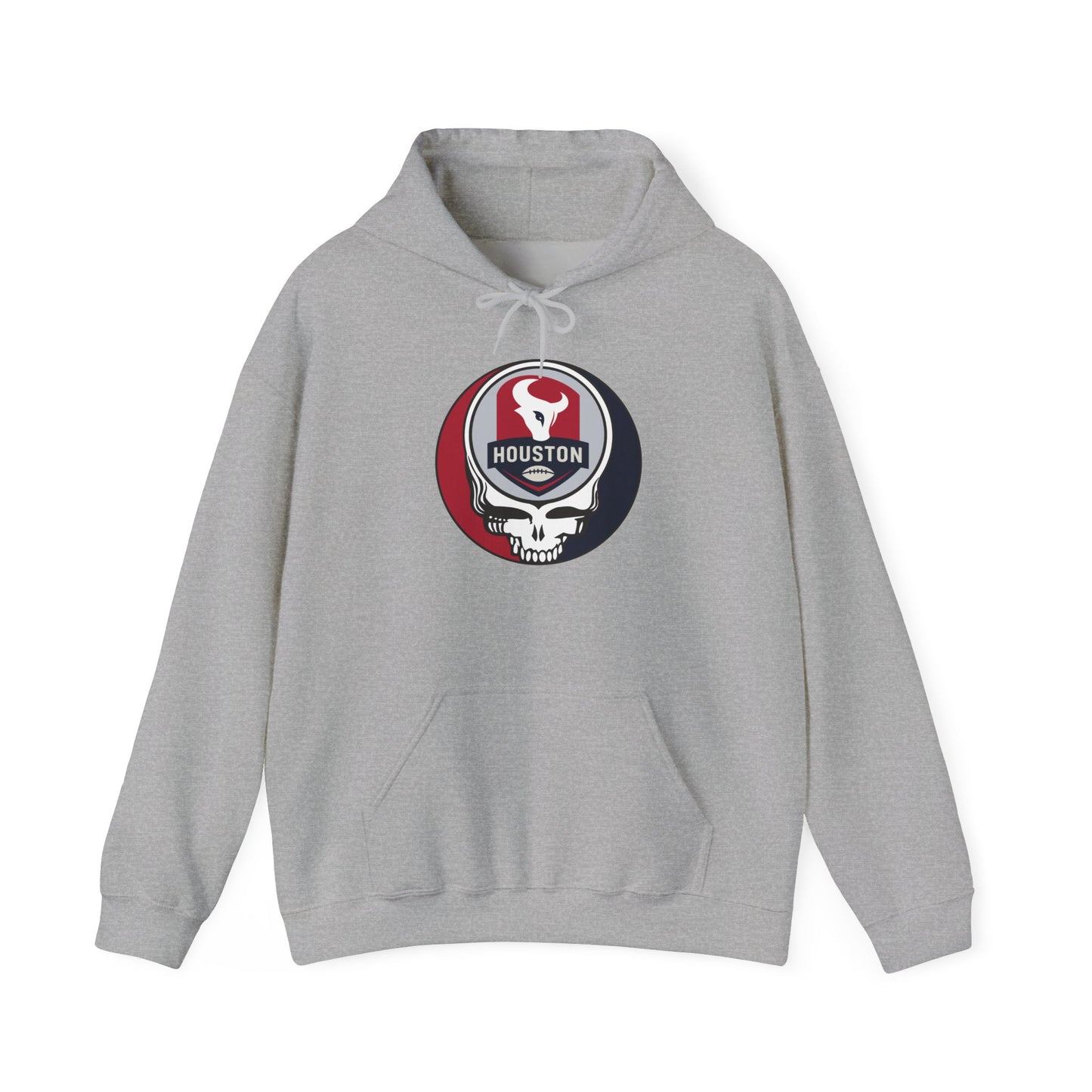 Houston Football Stealie Grateful Dead Hoodie - NFL