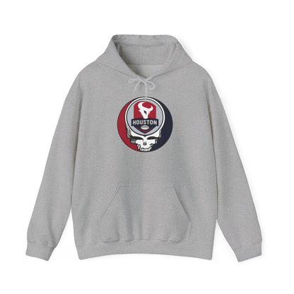 Houston Football Stealie Grateful Dead Hoodie - NFL