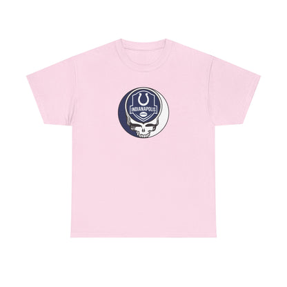 Indianapolis Colts Stealie Grateful Dead Steal Your Face T-Shirt - NFL