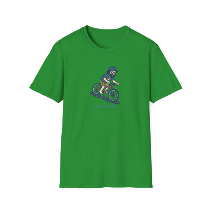 Mountain Bikin' Jerry - Life is dead. Grateful Dead TShirt
