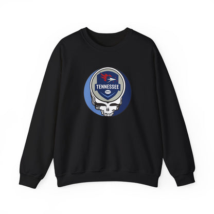 Tennessee Football Grateful Dead Stealie Crewneck Sweatshirt - NFL