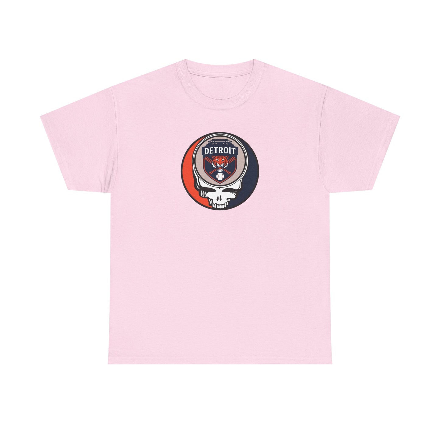 Detroit Tigers Grateful Dead Steal Your Face T-Shirt - MLB