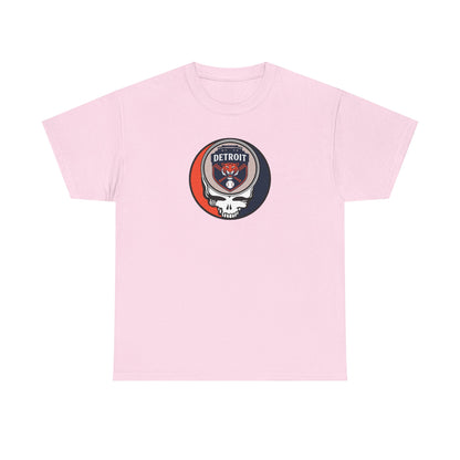 Detroit Tigers Grateful Dead Steal Your Face T-Shirt - MLB
