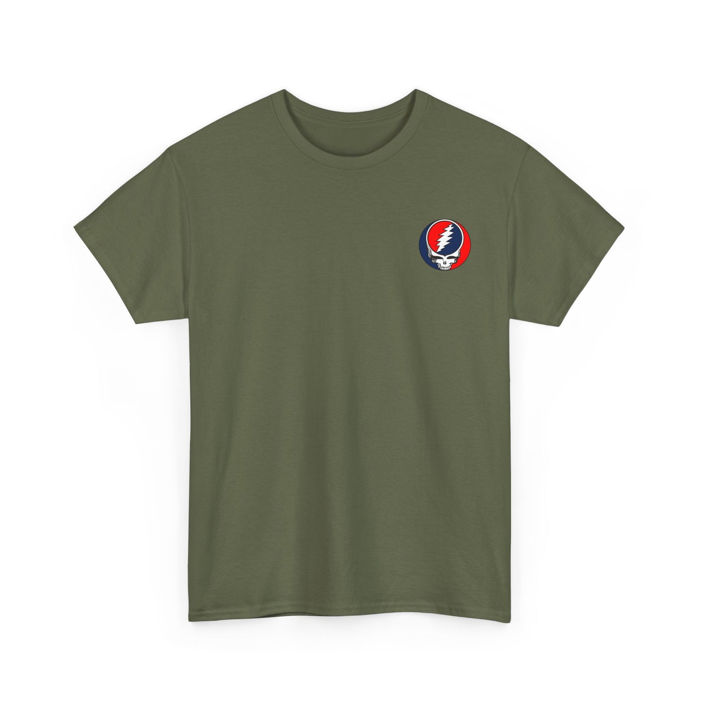 Chicago Cubs Two-Sided Grateful Dead Steal Your Face T-Shirt - MLB