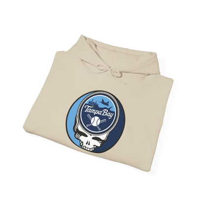 Tampa Bay Rays Grateful Dead Unisex Heavy Blend Hoodie - MLB