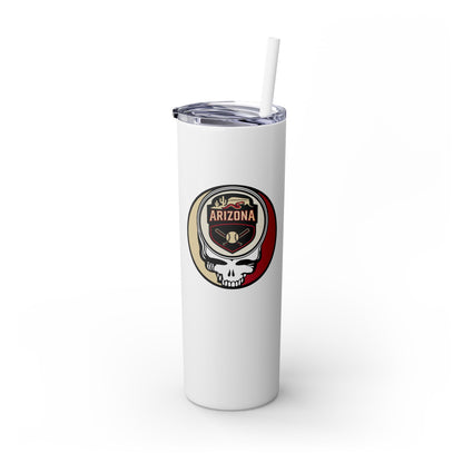 Arizona Diamondbacks Skinny Tumbler with Straw, 20oz