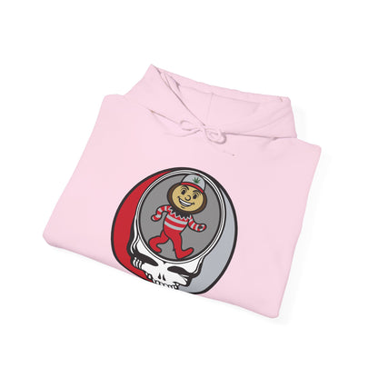 Buckeye Stealie | University Collection Grateful Dead Unisex Heavy Blend Hoodie