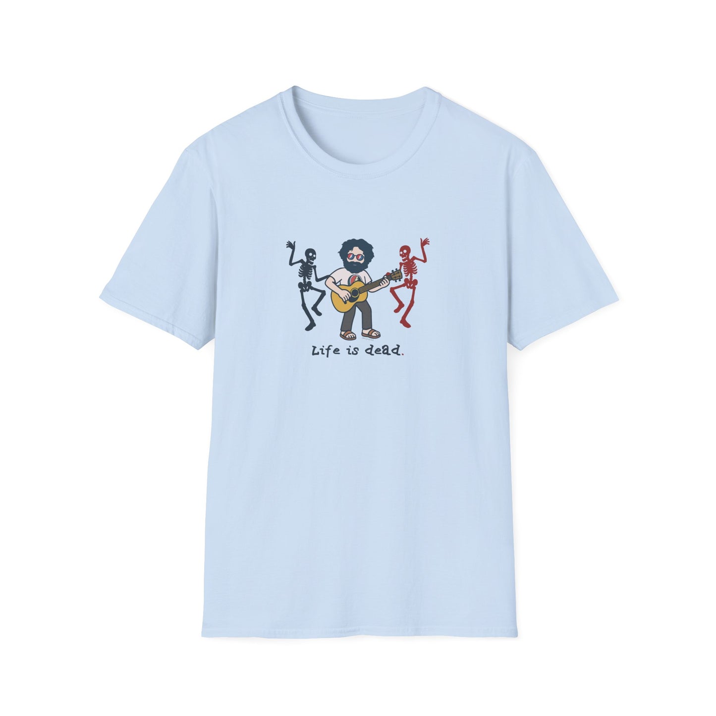 Jammin' Jerry And His Friends - Life is dead. Grateful Dead TShirt