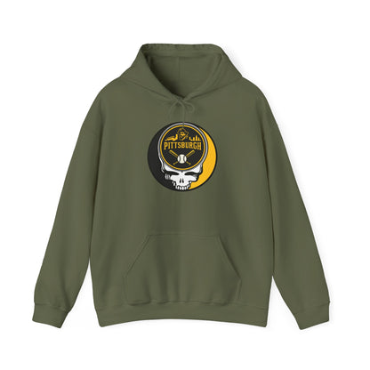 Pittsburgh Pirates Grateful Dead Unisex Heavy Blend Hoodie - MLB