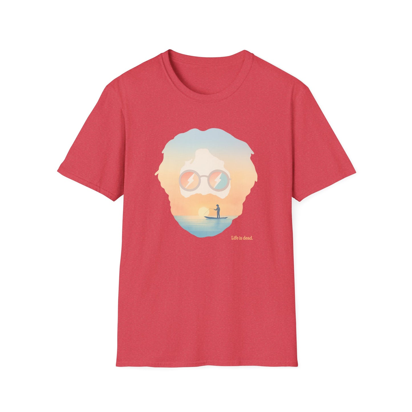 Beach Vibes Jerry Life is dead. T-Shirt