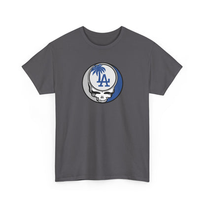 Los Angeles Dodgers Grateful Dead Steal Your Face T-Shirt - MLB
