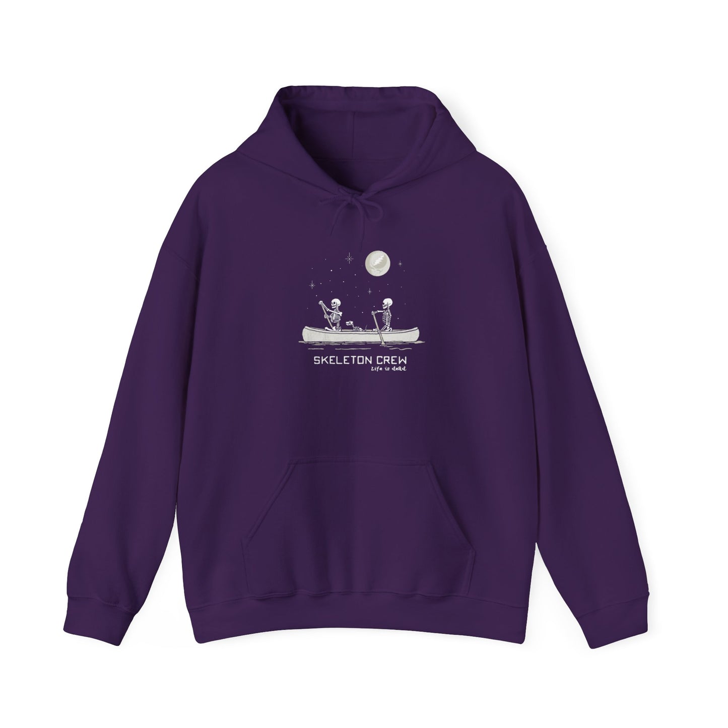 Life is dead. Skeleton Crew Grateful Dead Unisex Hoodie