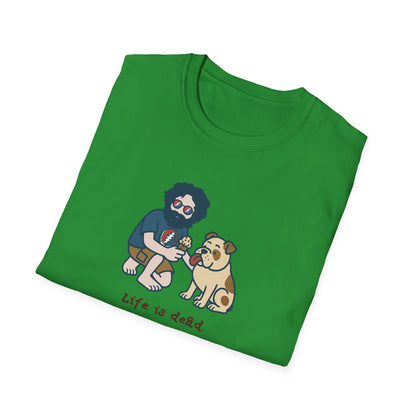 Jerry and Frank are Sharin' - Life is dead. Grateful Dead TShirt