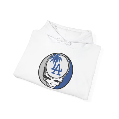 Los Angeles Dodgers Grateful Dead Unisex Heavy Blend Hoodie