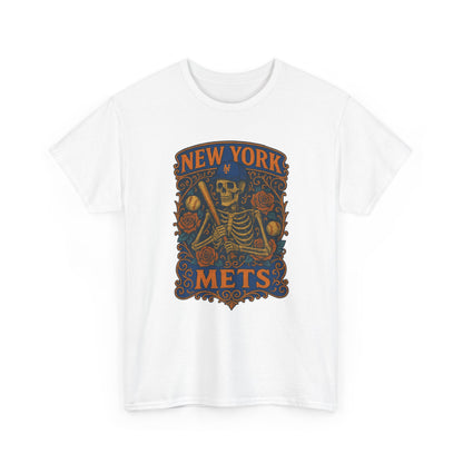 New York Mets Retro Poster Art T-shirt