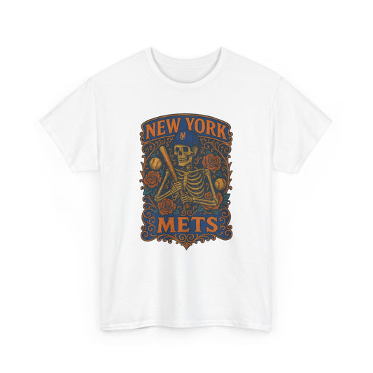 New York Mets Retro Poster Art T-shirt