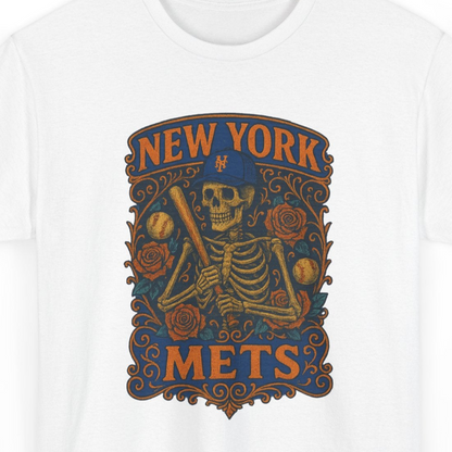 New York Baseball Retro Poster Art T-shirt
